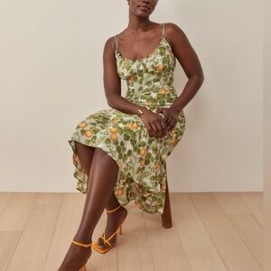 Reformation Lemon Avery Dress - 0